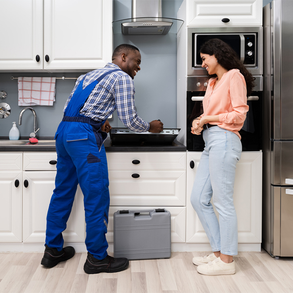 can you provide an estimate for cooktop repair before beginning any work in Pleasanton IA